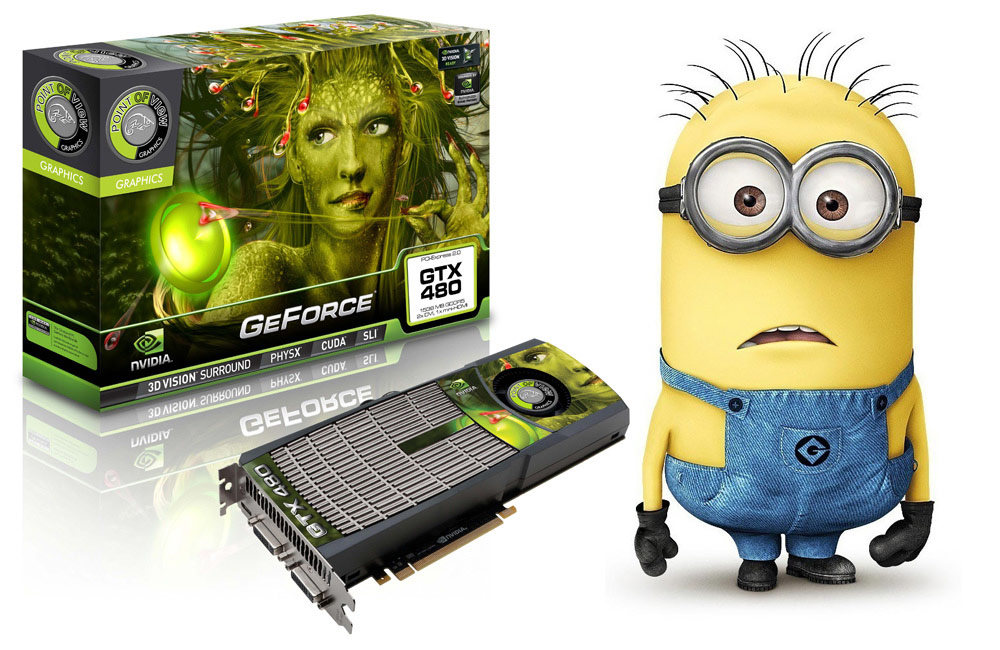Grafikkorts problem med 480 GTX