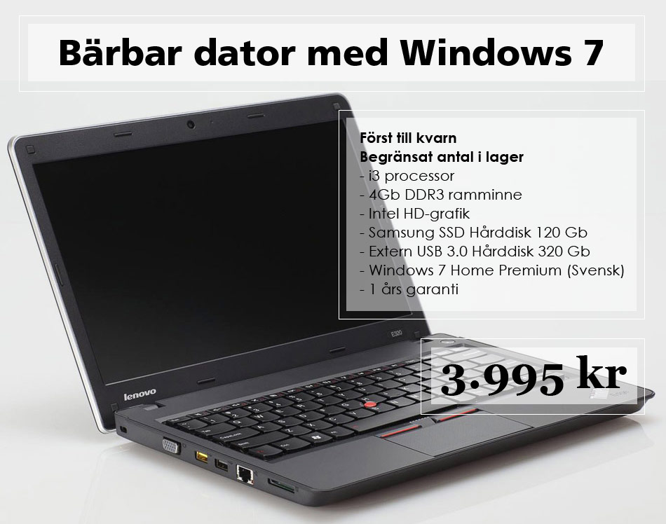 Köp billig bärbar dator Lenovo Thinkpad