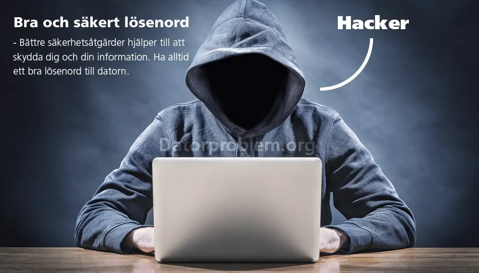 Hänglås på tangentbord som symboliserar datorns lösenord