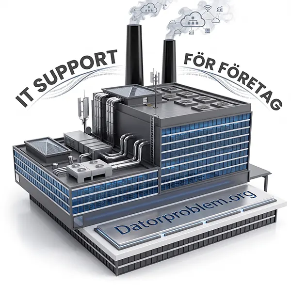 it support för företag,industri,kontorshotell
