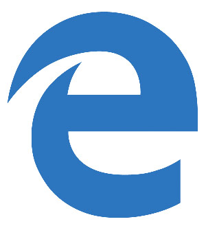 Microsoft edge logo ikon