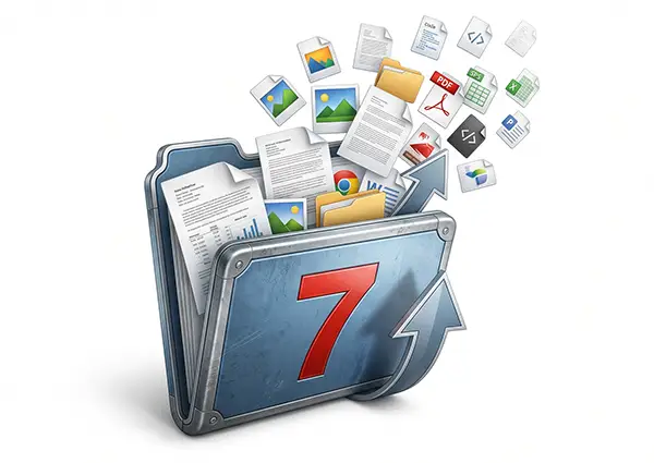 7-Zip filhantering