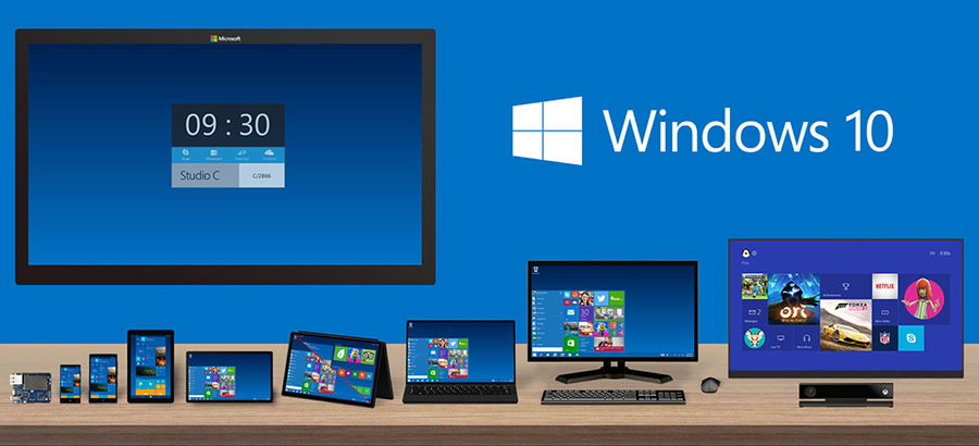 Microsoft Windows 10 för alla plattformar